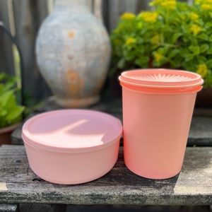 NEW Tupperware brightly colored food storage